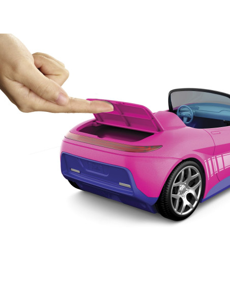 MTJBH05,Hot Wheels Rc Barbie Masinuta Cu Telecomanda Convertibila