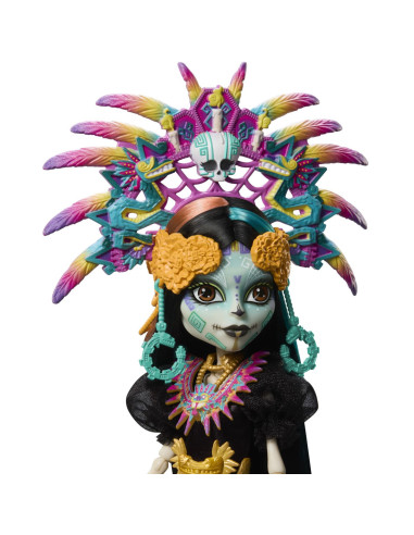 MTJDR63,Monster High Skullector Papusa Skelita Calaveras Editia Dia De Muertos