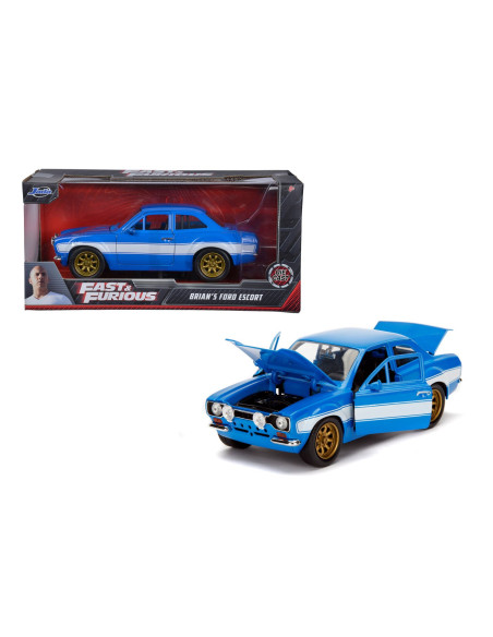 VV-253203024,Jada Fast And Furious Masinuta Metalica Brian S Ford Escort Scara 1:24