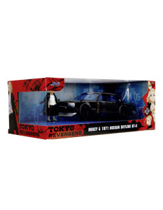 VV-253255064,Jada Set Tokyo Revengers Figurina Metalica 7cm Si Masinuta Nissan Skyline Gtr Scara 1 La 24