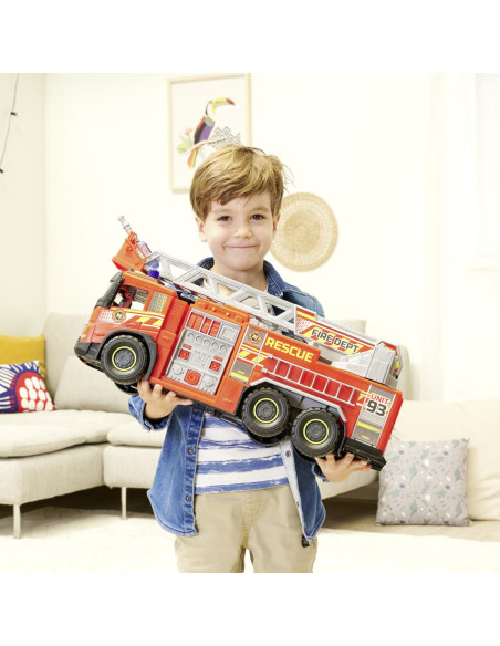 VV-203719031,Dickie Masina De Pompieri Cu Pulverizator De Apa Si Scara 57cm