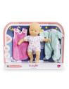 VV-9000120300,Corolle Mpp Set Bebelusul Calin Noapte Buna Alb 20cm