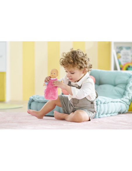 VV-9000120300,Corolle Mpp Set Bebelusul Calin Noapte Buna Alb 20cm