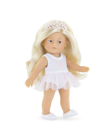 VV-9000240130,Corolle Ltc Set Papusa Rosy Balerina Cu Accesorii 20cm