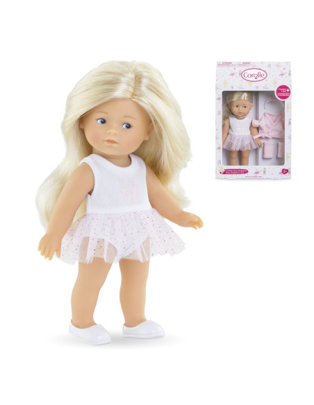 VV-9000240130,Corolle Ltc Set Papusa Rosy Balerina Cu Accesorii 20cm