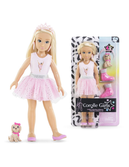 VV-9000600230,Corolle Set Balerina Papusa Valentine 28cm