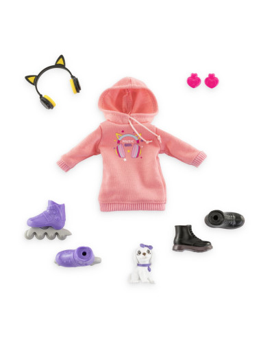 VV-9000600240,Corolle Set Muzica Si Moda Papusa Melody 28cm