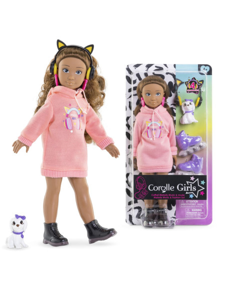 VV-9000600240,Corolle Set Muzica Si Moda Papusa Melody 28cm