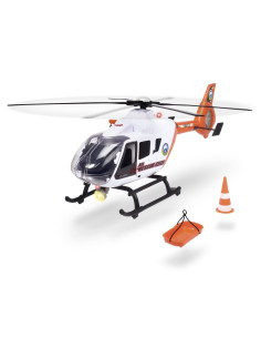 VV-203719016,Dickie Elicopter De Salvare Motorizat Cu Accesorii 64cm 2