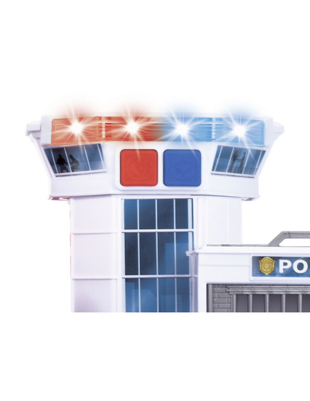 VV-203719021,Dickie Set Statie De Pompieri Si Salvare Cu Pulverizator De Apa Sunete Si Lumini