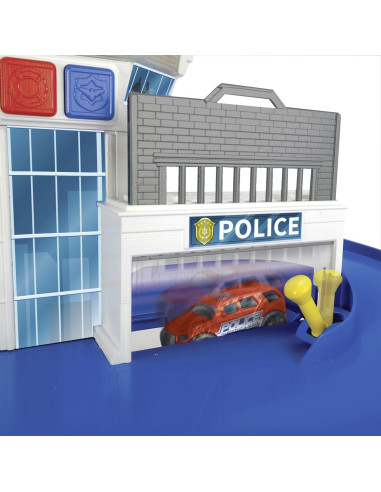 VV-203719021,Dickie Set Statie De Pompieri Si Salvare Cu Pulverizator De Apa Sunete Si Lumini