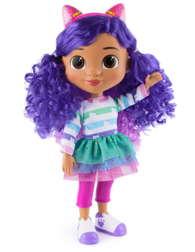 VV-6070859,Gabbys Dollhouse Papusa Gabby Interactiva 33cm
