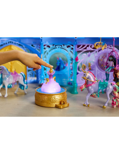 VV-6072449,Unicorn Academy Set De Joaca Fantana Si Grajd Starglow Si Unicornul Wildstar