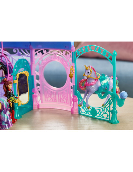 VV-6072449,Unicorn Academy Set De Joaca Fantana Si Grajd Starglow Si Unicornul Wildstar