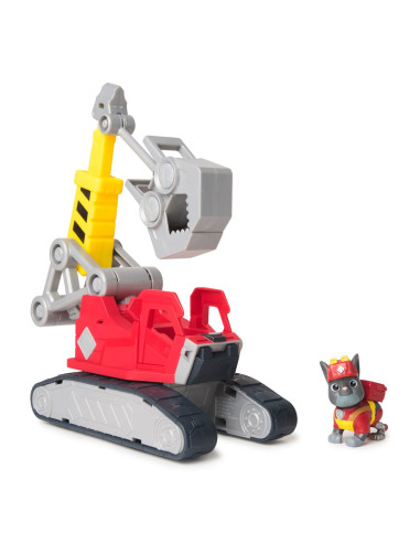 VV-6073295,Patrula Catelusilor Rubble Si Echipa Set Vehicul Excavator Si Figurina Charger