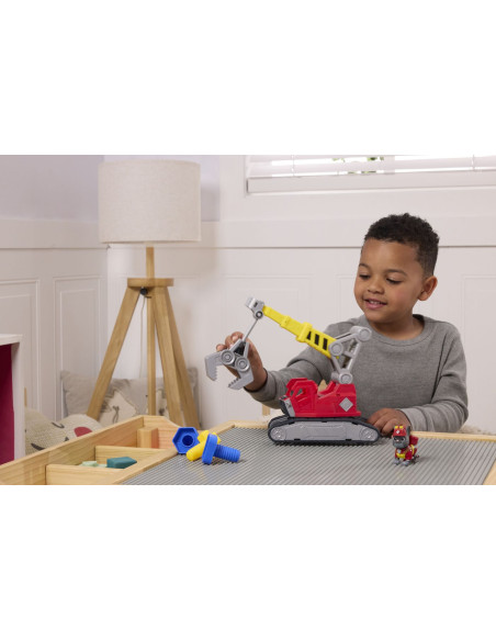 VV-6073295,Patrula Catelusilor Rubble Si Echipa Set Vehicul Excavator Si Figurina Charger