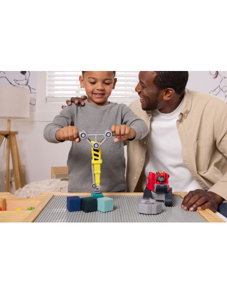 VV-6073295,Patrula Catelusilor Rubble Si Echipa Set Vehicul Excavator Si Figurina Charger