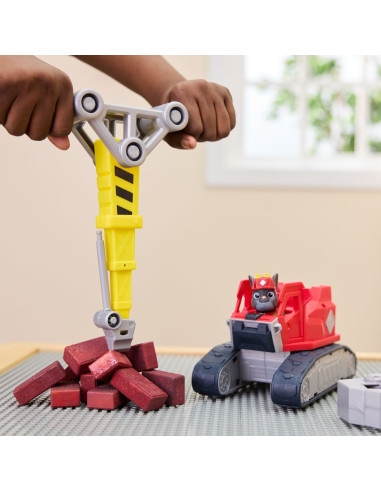 VV-6073295,Patrula Catelusilor Rubble Si Echipa Set Vehicul Excavator Si Figurina Charger