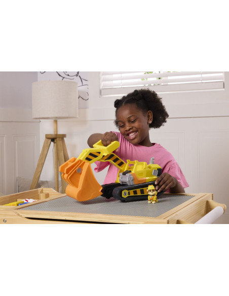 VV-6073297,Patrula Catelusilor Rubble Si Echipa Vehicul Buldozer Multifunctional 2 In 1