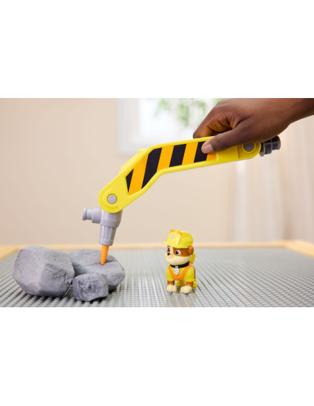 VV-6073297,Patrula Catelusilor Rubble Si Echipa Vehicul Buldozer Multifunctional 2 In 1