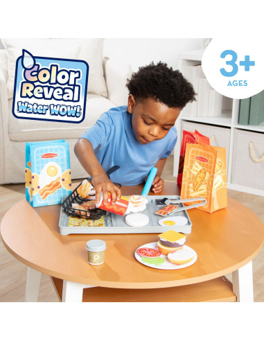 VV-6074893,Melissa And Doug Set De Joaca Gratar Cu Schimbarea Culorii Water Wow