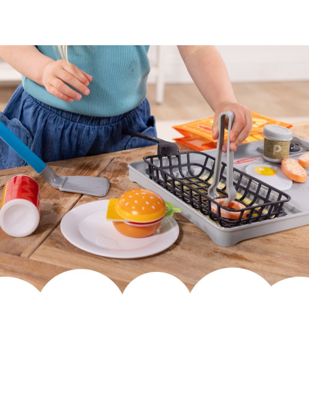 VV-6074893,Melissa And Doug Set De Joaca Gratar Cu Schimbarea Culorii Water Wow