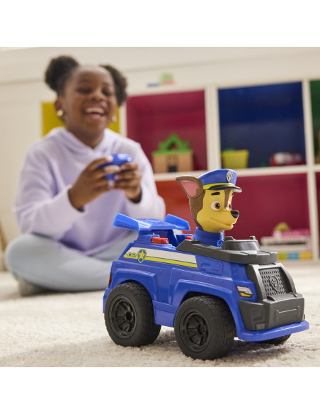 VV-6073298,Patrula Catelusilor Vehicul Cu Telecomanda Action Cruiser Si Figurina Chase