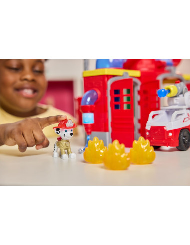 VV-6073760,Patrula Catelusilor Statie De Pompieri Interactiva Cu Accesorii Si Figurina Marshall