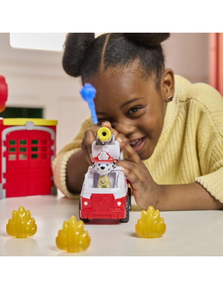 VV-6073760,Patrula Catelusilor Statie De Pompieri Interactiva Cu Accesorii Si Figurina Marshall