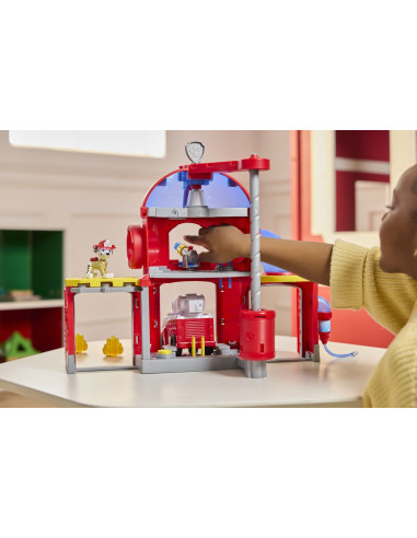 VV-6073760,Patrula Catelusilor Statie De Pompieri Interactiva Cu Accesorii Si Figurina Marshall