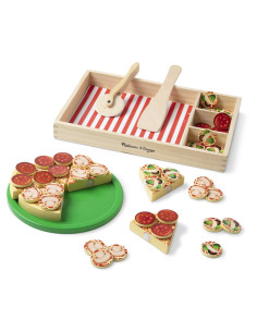 VV-6074863,Melissa And Doug Set De Joaca Din Lemn Petrecere Cu Pizza 2