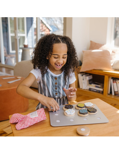 VV-6074870,Melissa And Doug Set De Joaca Fursecuri Din Lemn