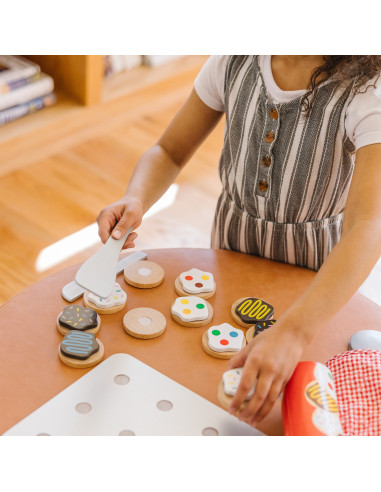 VV-6074870,Melissa And Doug Set De Joaca Fursecuri Din Lemn