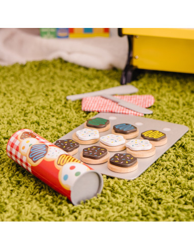 VV-6074870,Melissa And Doug Set De Joaca Fursecuri Din Lemn