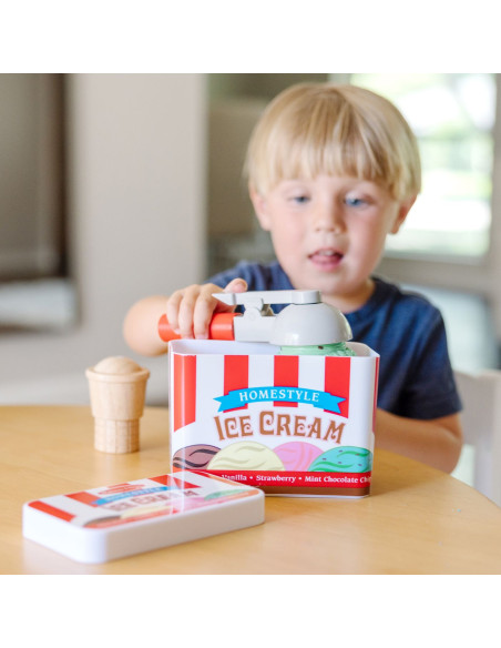 VV-6074871,Melissa And Doug Set De Joaca Magnetic Cornete Cu Inghetata