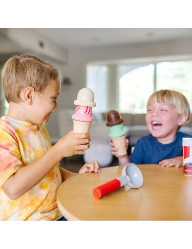 VV-6074871,Melissa And Doug Set De Joaca Magnetic Cornete Cu Inghetata