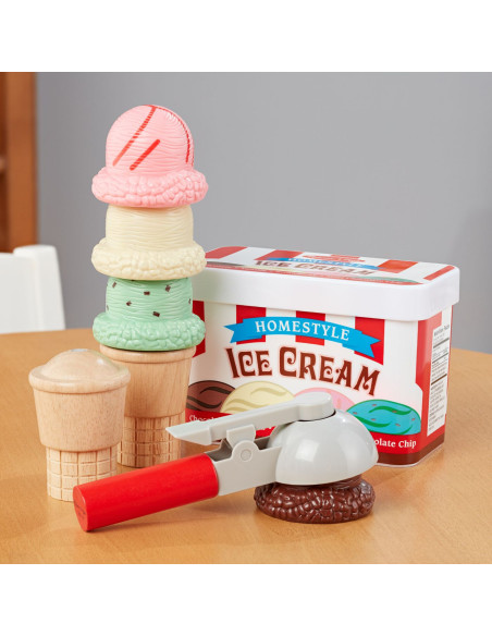 VV-6074871,Melissa And Doug Set De Joaca Magnetic Cornete Cu Inghetata