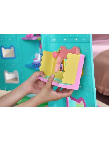 VV-6074281,Gabbys Dollhouse Filmul Bucataria Magica A Lui Cakeys Cu Figurine Si Accesorii