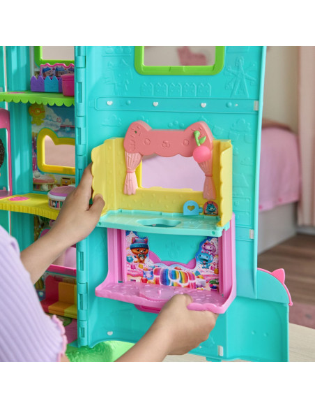 VV-6074281,Gabbys Dollhouse Filmul Bucataria Magica A Lui Cakeys Cu Figurine Si Accesorii