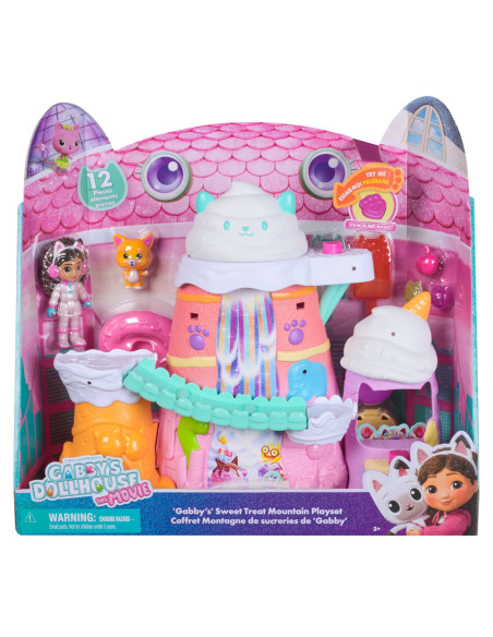 VV-6074119,Gabbys Dollhouse Filmul Set De Joaca Muntele De Dulciuri A Lui Gabby