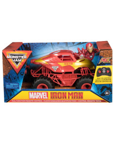 VV-6069959,Monster Jam Marvel Camion Gigant Cu Telecomanda Iron Man Scara 1 La 24