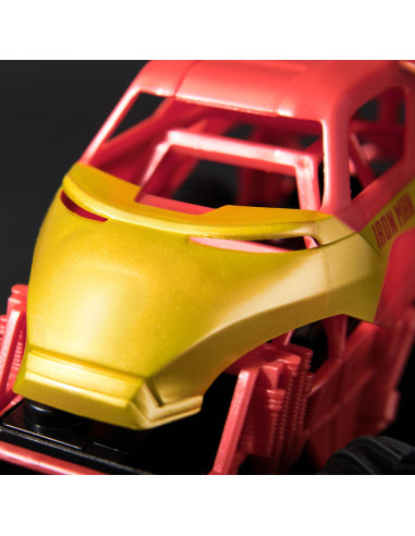 VV-6069959,Monster Jam Marvel Camion Gigant Cu Telecomanda Iron Man Scara 1 La 24