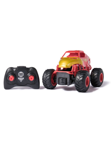 VV-6069959,Monster Jam Marvel Camion Gigant Cu Telecomanda Iron Man Scara 1 La 24