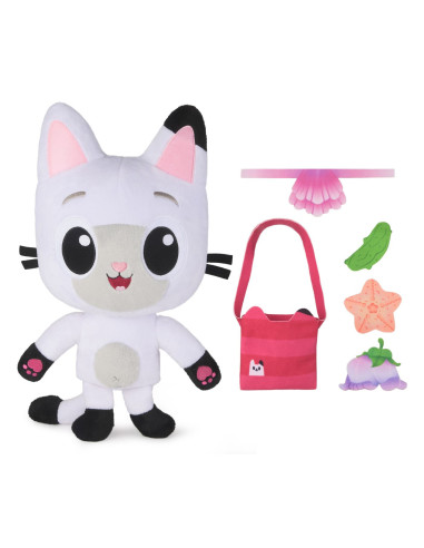 VV-6073661,Gabbys Dollhouse Filmul Pisica Interactiva Pandy Paws De Plus