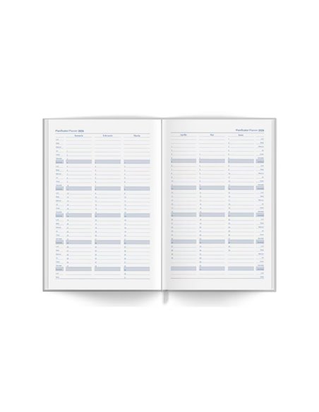 Agenda datata 2026, A5 ARTPRESS, 70 g/mp, 272 file, Folclor