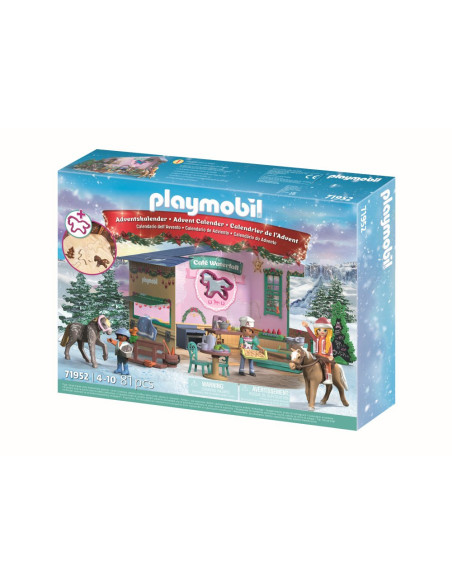 PM71952,Playmobil - Calendar de Craciun Cafeneaua cu delicii PM71952,Playmobil - Calendar de Craciun Cafeneaua cu delicii