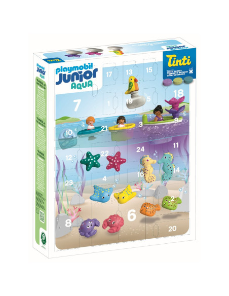 PM71777,Playmobil - Calendar de Craciun Junior Aqua si Tinti Jucarii de baie PM71777,Playmobil - Calendar de Craciun Junior Aqua si Tinti Jucarii de baie