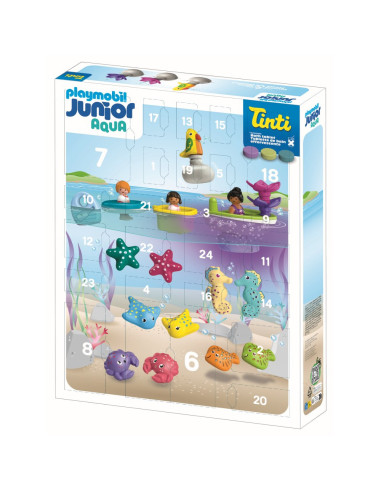 PM71777,Playmobil - Calendar de Craciun Junior Aqua si Tinti Jucarii de baie PM71777,Playmobil - Calendar de Craciun Junior Aqua si Tinti Jucarii de baie