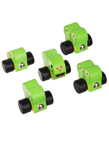 KC-15405,Jucarie din lemn, cubika, omida jucausa