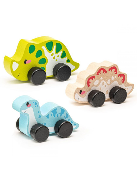 KC-15597,Jucarie din lemn, cubika, dinos family